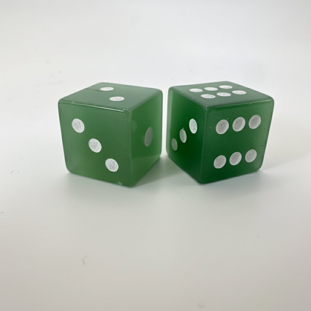 Beautiful, semi-precious stone dice