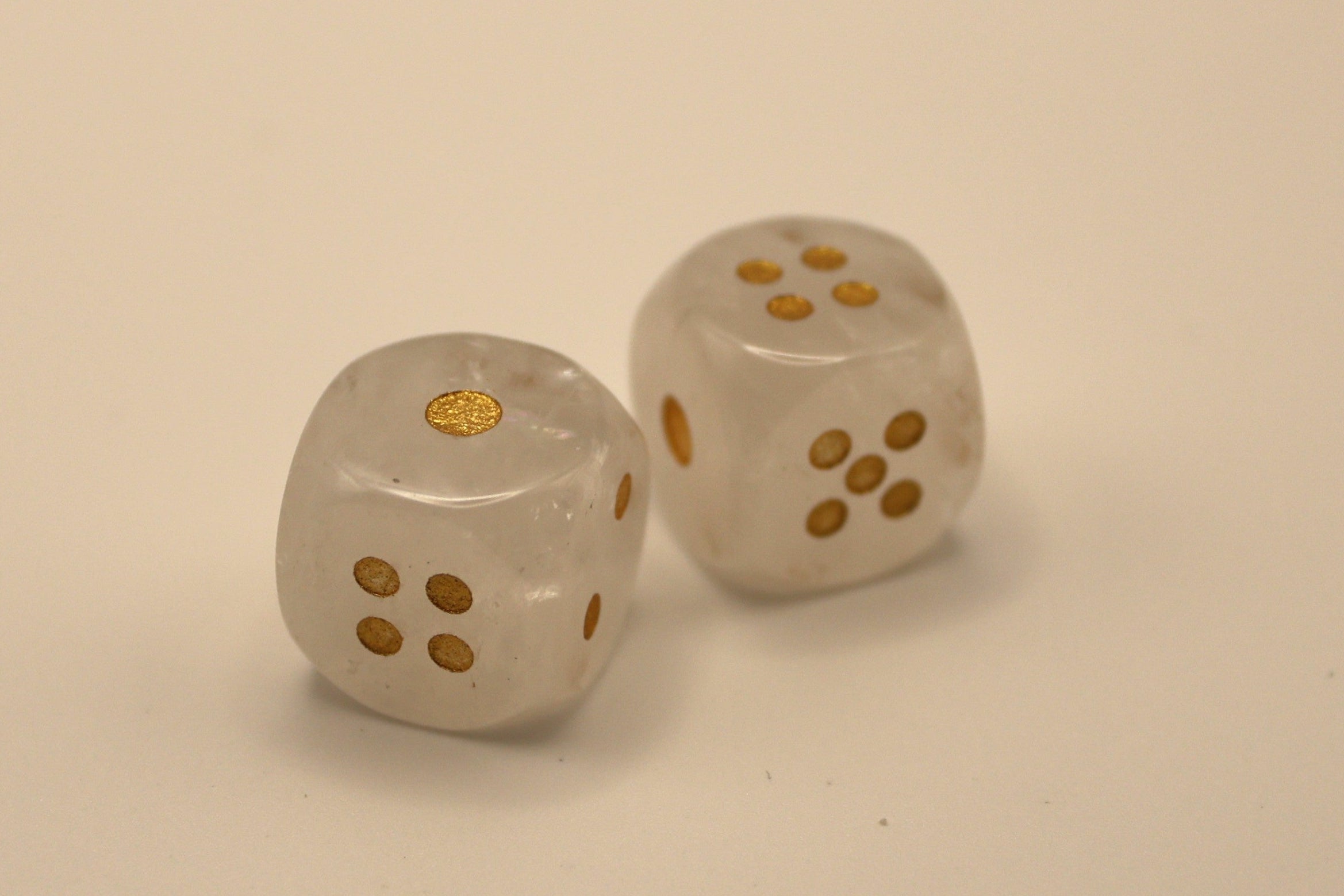 Crystal Bougie Dice - Tumbled Edges