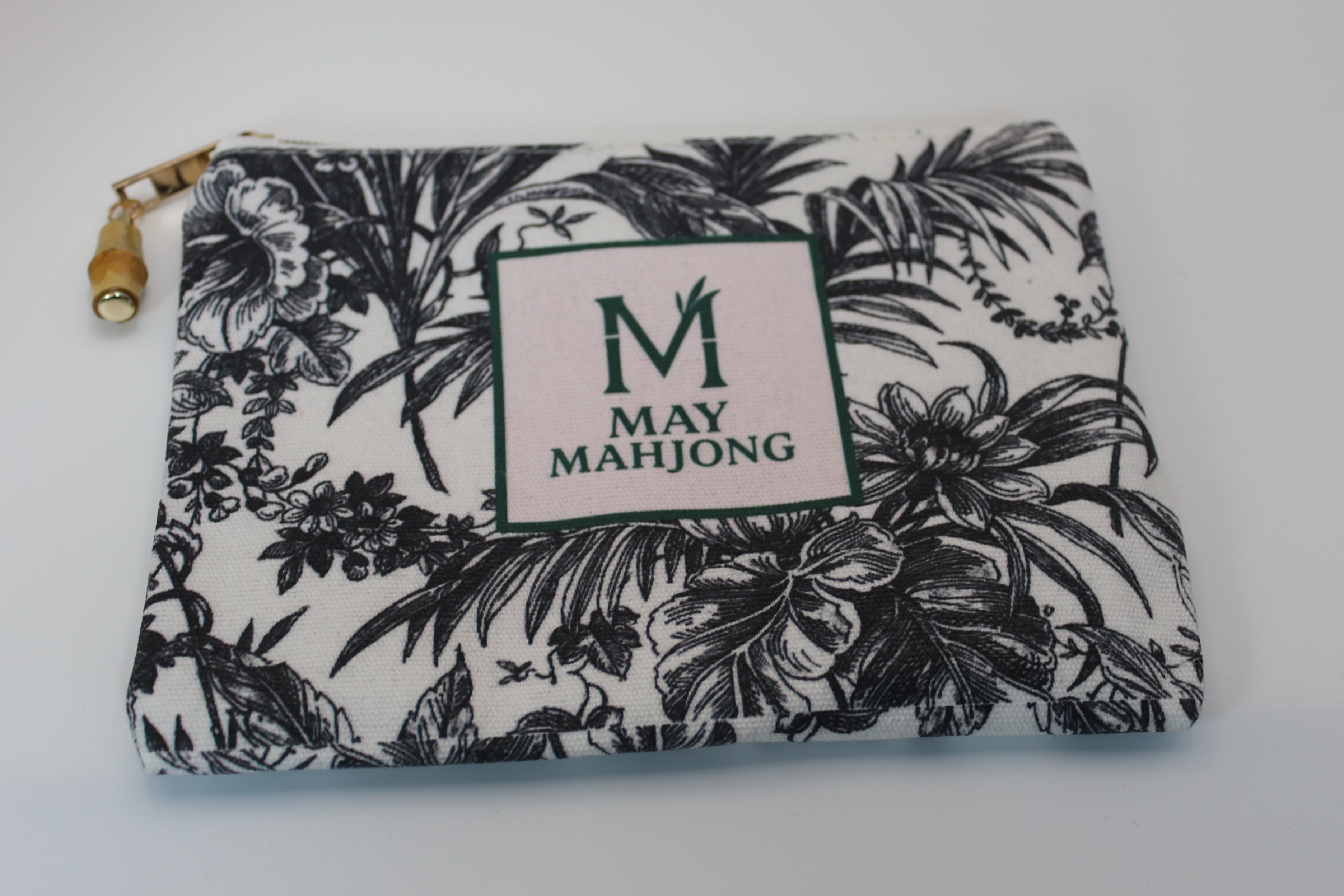 May Mahjong Card Bag - Print