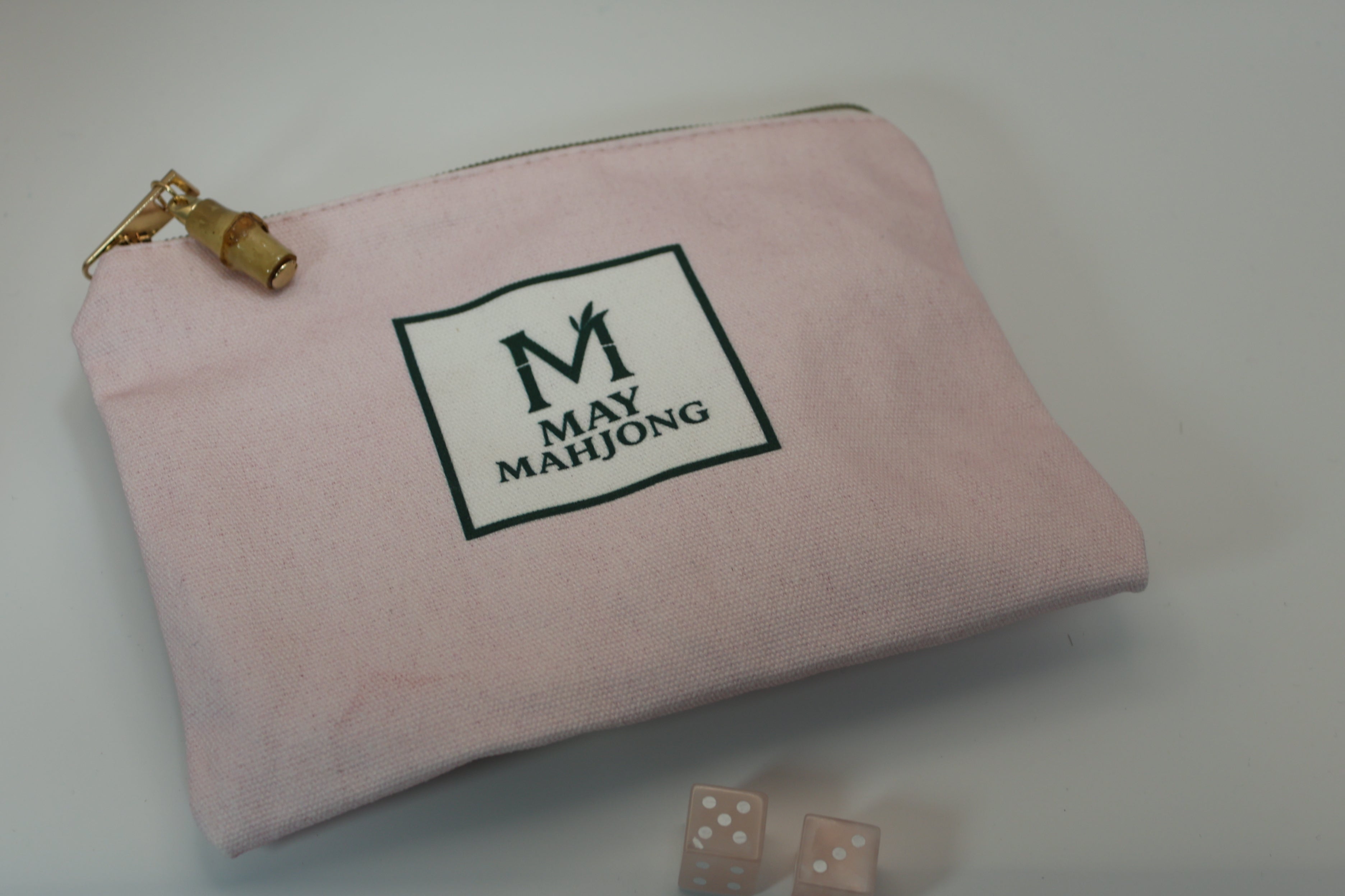 May Mahjong Card Bag - Pink