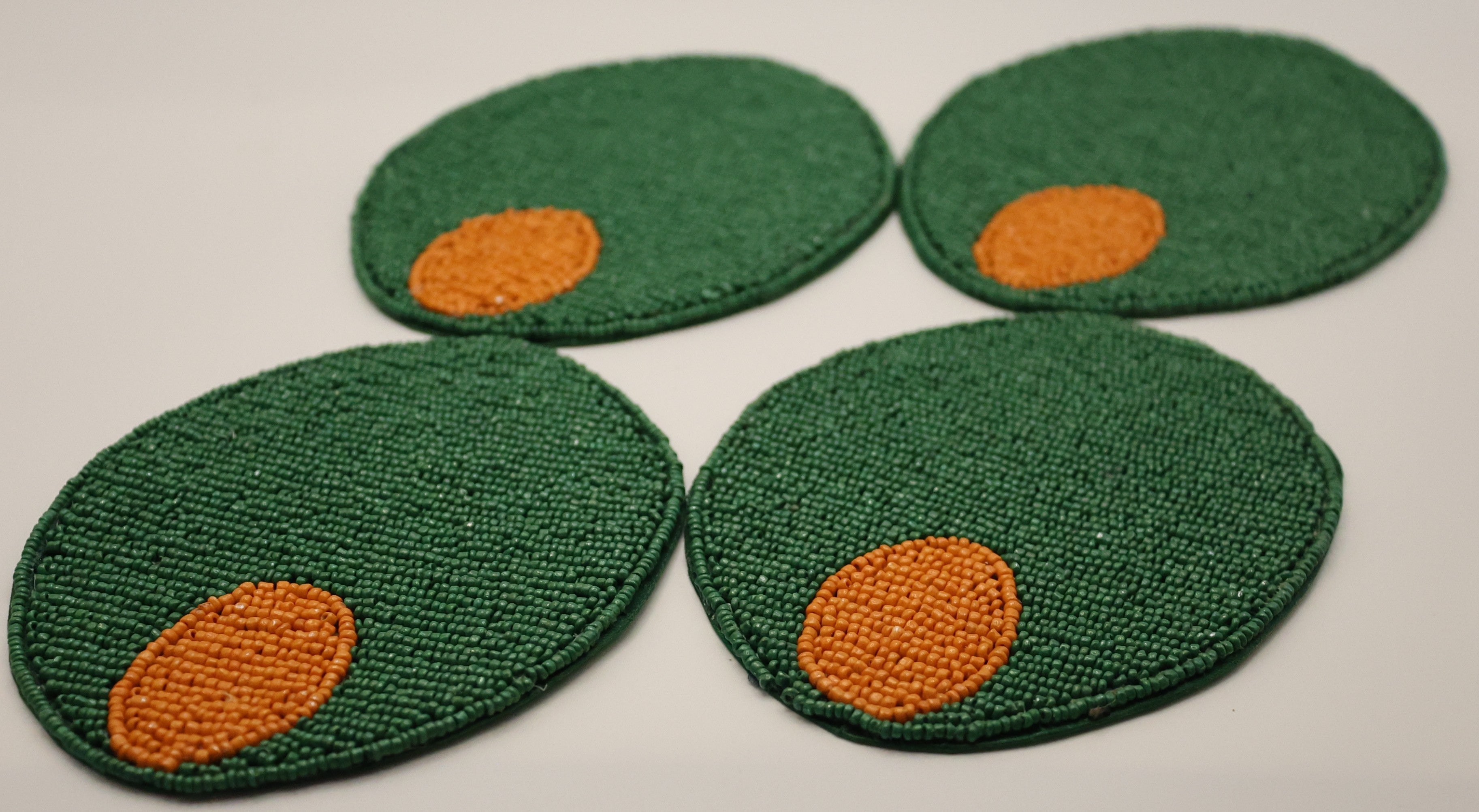 Olive Coasters Set of 4