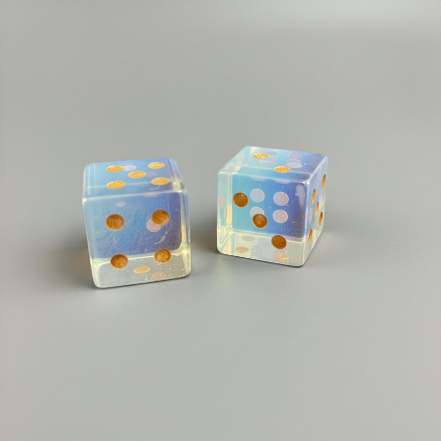 glass fused with quartz and dolomite, opalite