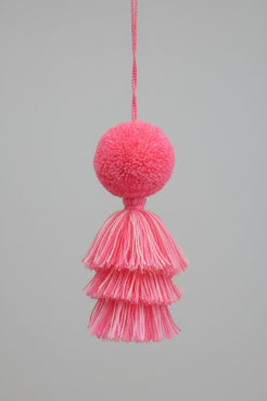 fabric tassel, pompom