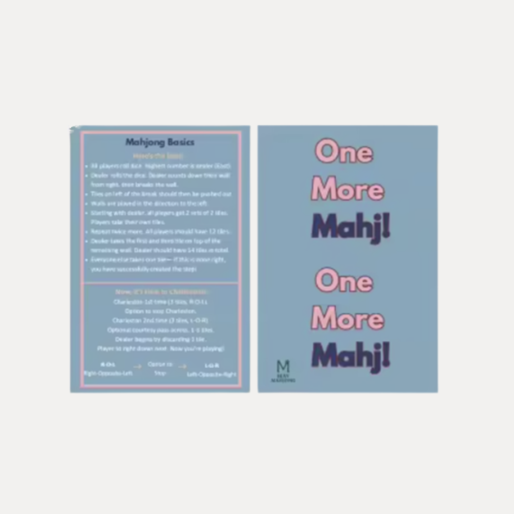 Tile Shuffler Cards- Blue