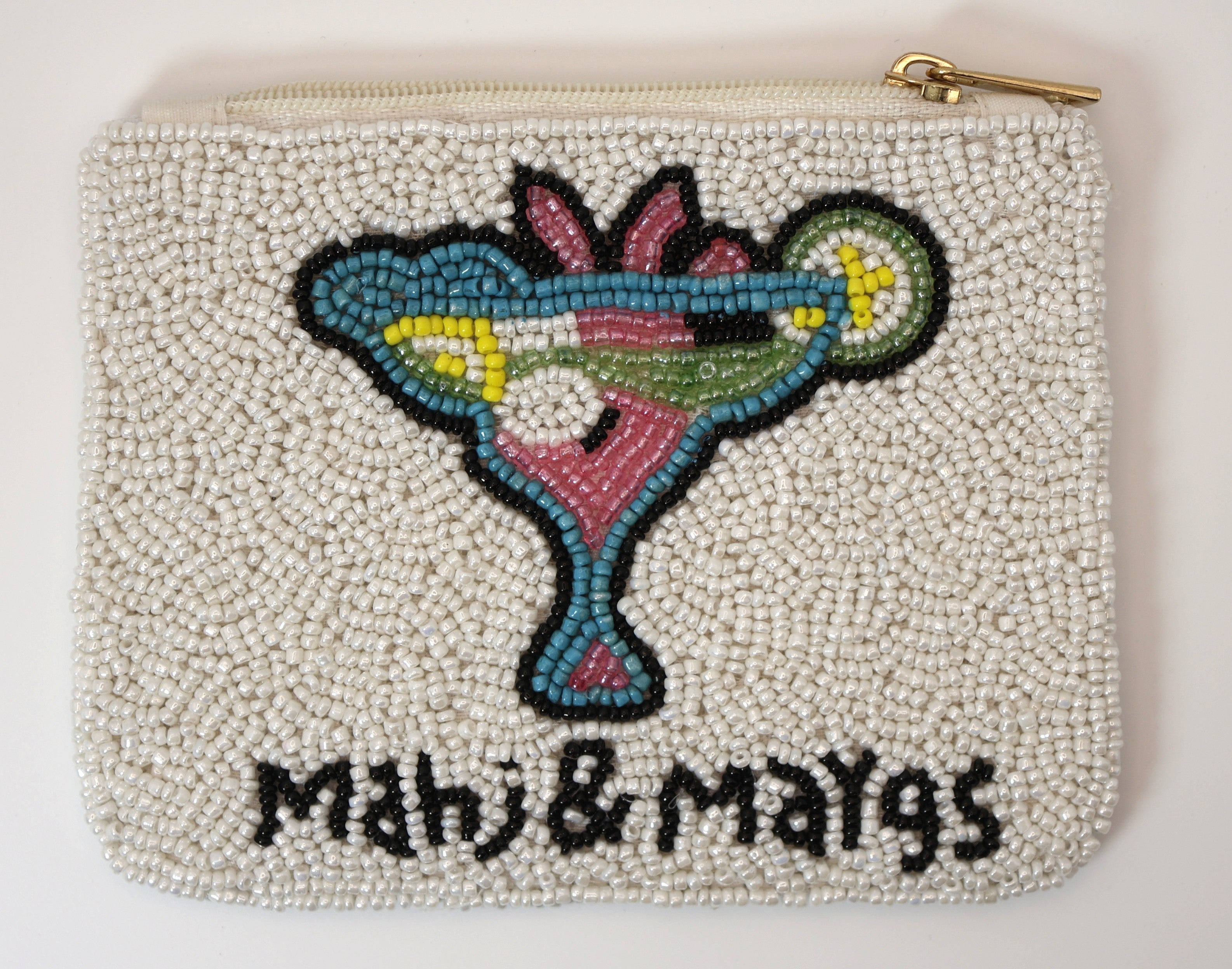 Beaded Mahj & Margs Bag